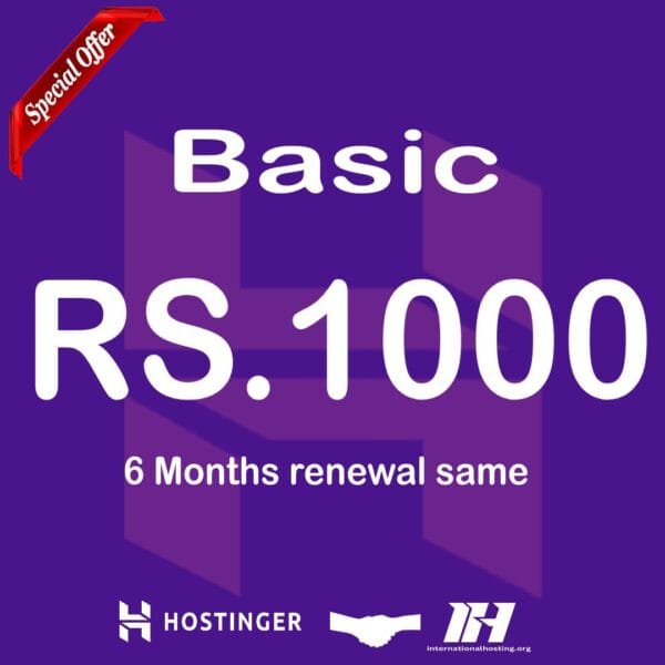 Cheapest Hostinger Hosting